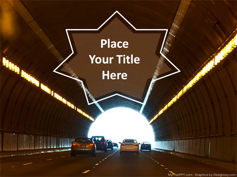Tunnel PowerPoint Template