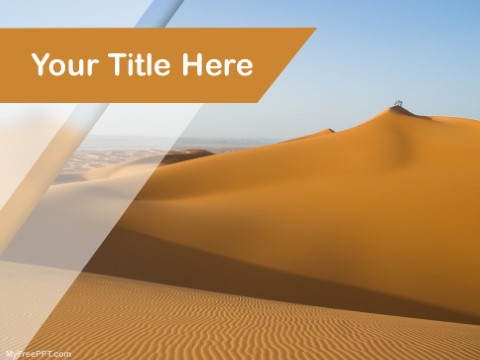 Free Dune PPT Template 