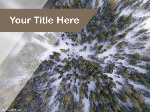 Free Forest Conservation PPT Template 
