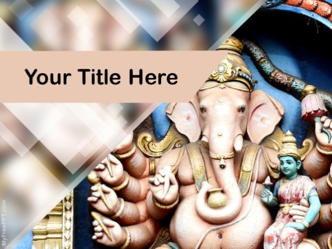 Free Hinduism PPT Template 