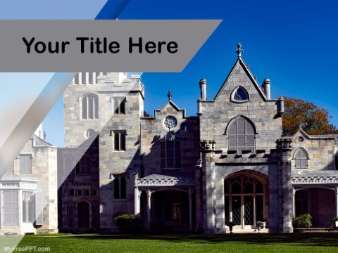 Free Monastery PPT Template 