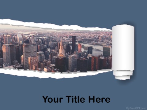 Free Real Estate Business PPT Template 