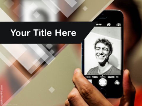 Free Self Photography PPT Template 