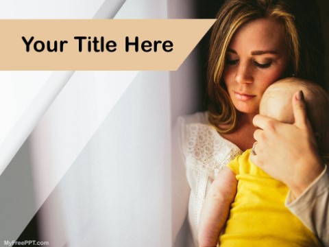 Free Single Mother PPT Template 