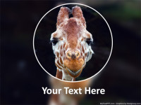 Giraffe PowerPoint Template - Download Free PowerPoint PPT