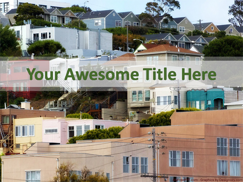 Houses PowerPoint Template