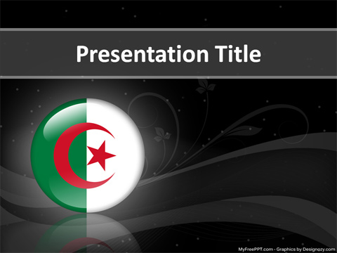 Algeria PowerPoint Template