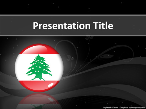 Lebanon PowerPoint Template
