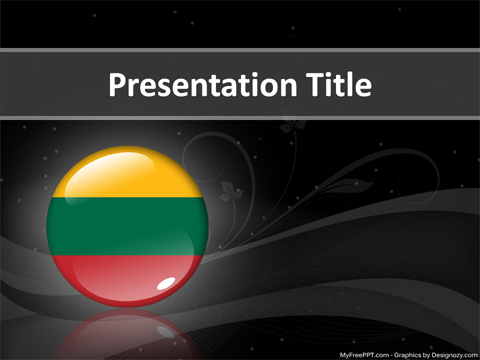 Lithuania PowerPoint Template