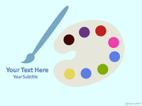 Painting PowerPoint Template - Download Free PowerPoint PPT