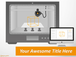 Free 3d Printing PowerPoint Template - Download Free PowerPoint PPT