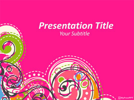 Free Abstract Art PowerPoint Template - Download Free PowerPoint PPT