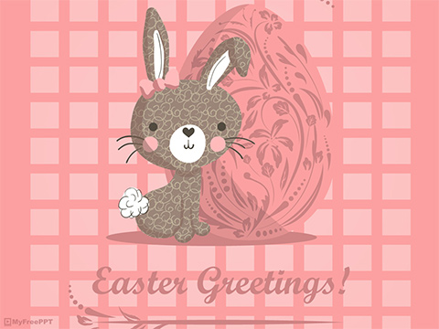 Easter Greeting PowerPoint Template