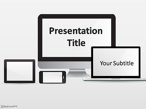 Electronic Gadgets PowerPoint Template