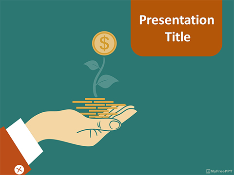 Money Growth PowerPoint Template