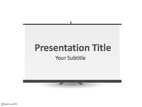Presentation Board PowerPoint Template