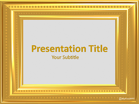 Free Border PowerPoint Templates - MyFreePPT.com