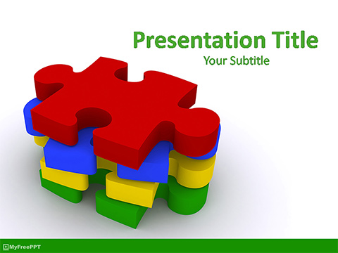 Jigsaw Puzzle PowerPoint Template