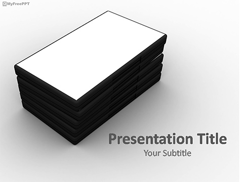 Retro CD Covers PowerPoint Template