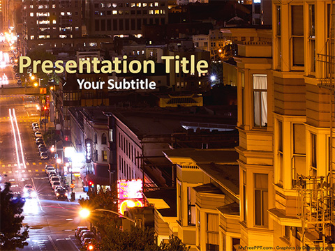 San Francisco City PowerPoint Template