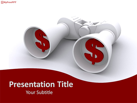Searching Earning Source PowerPoint Template