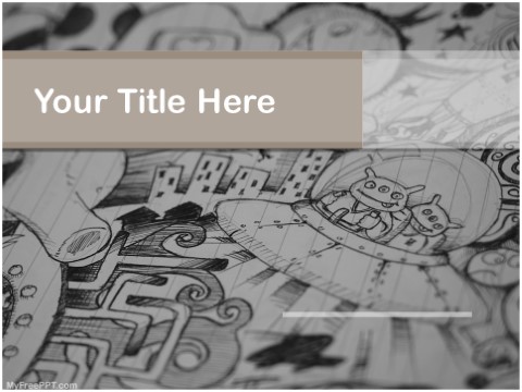 Free Comic Book PPT Template Download Free PowerPoint PPT