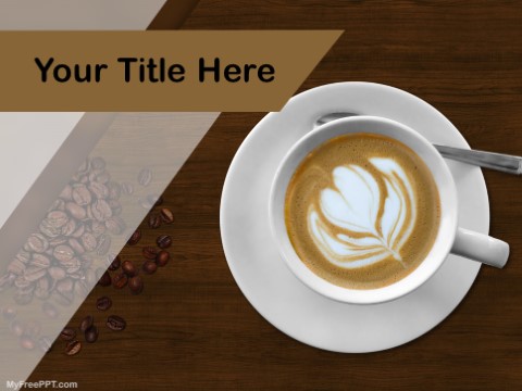 Free latte PowerPoint Templates - MyFreePPT.com